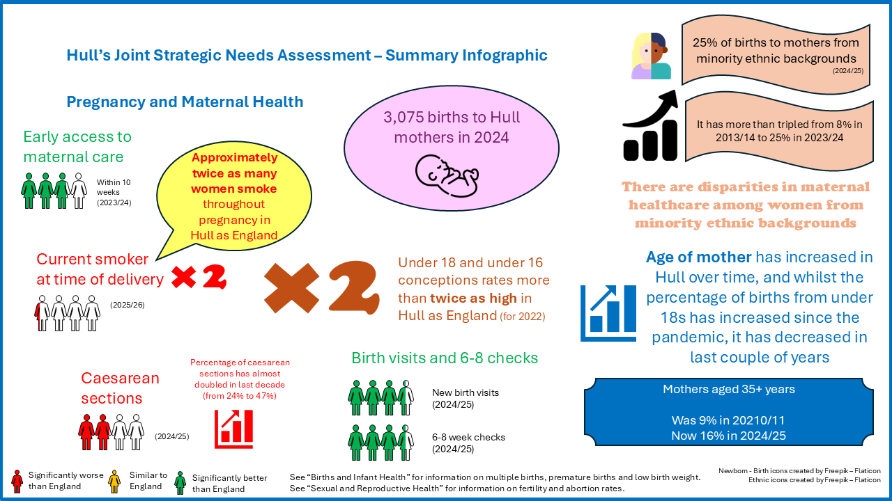 Pregnancy and Maternal Health - Summary Infographic, October 2026