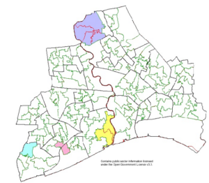 Changes to lower layer super output areas: Censuses 2001 to 2011