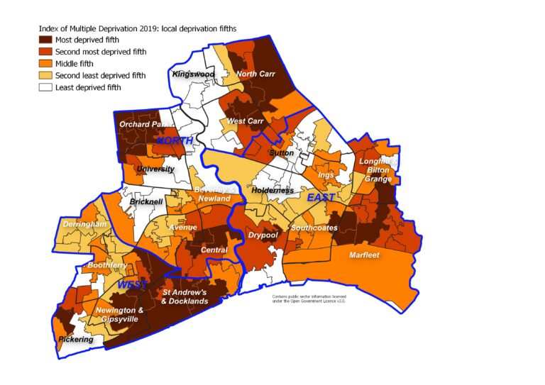 Imd Score Map Deprivation and Poverty